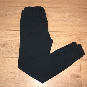Green high rise workout pant